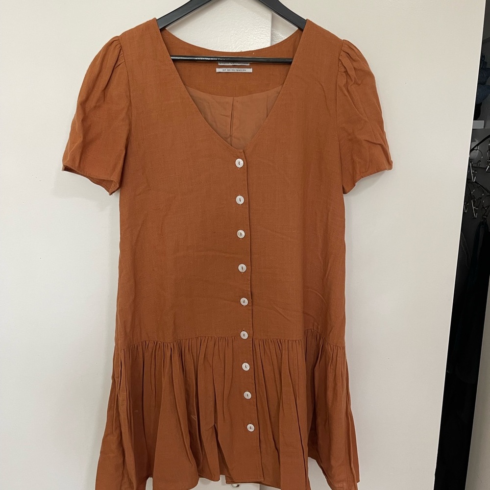 UO button-down dress